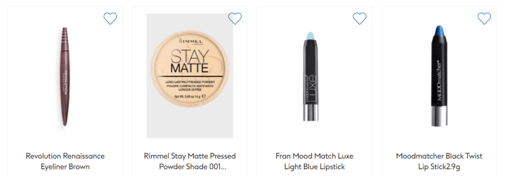 Boots Makeup Products
