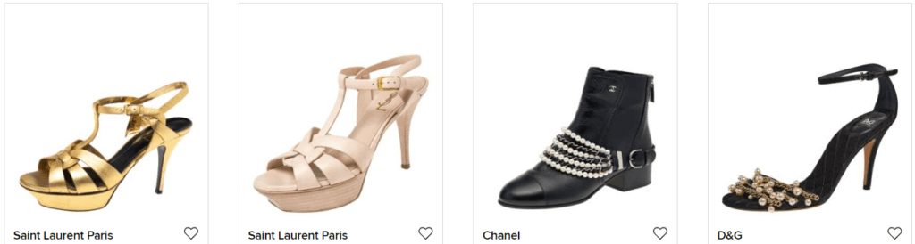 The Luxury Closet Footwear