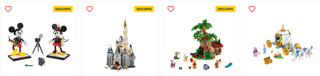 LEGO UAE Disney Toys